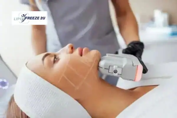 image of HIFU Worthing treatment in progress.